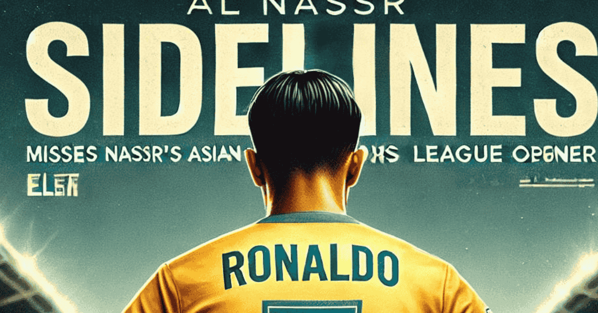 Ronaldo Sidelined: Misses Al Nassr’s Asian Champions League Opener.